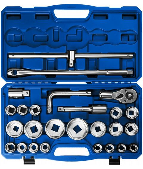 Наборы инструментов и ключи: Набор инструмента для крупногабаритной техники Зубр Профессионал НКТ-26 26 предметов [27660-H26_z02] фотографии