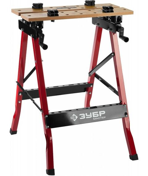 Тиски, струбцины, наковальни, верстаки: Верстак столярный складной Зубр М-5 [38726] фотографии