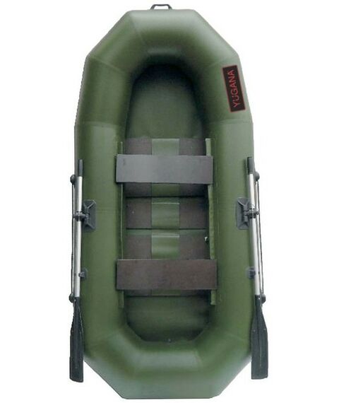 Лодки: Лодка YUGANA Н-270 PC реечная слань, цвет олива фотографии