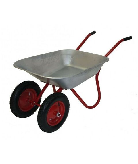 Тачки строительные: Тачка строительная двухколесная Tsunami WB120D max 120кг фотографии