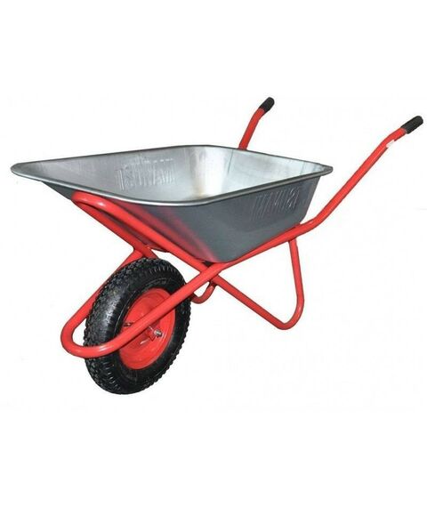 Тачки строительные: Тачка строительная Tsunami WB191S с пневмат. колесом, max 190кг фотографии