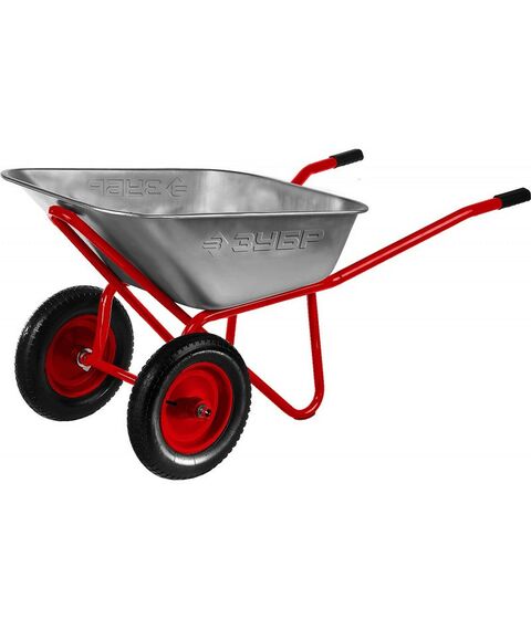 Тачки строительные: Тачка строительная двухколесная Зубр Т-22 200 кг [39950] фотографии