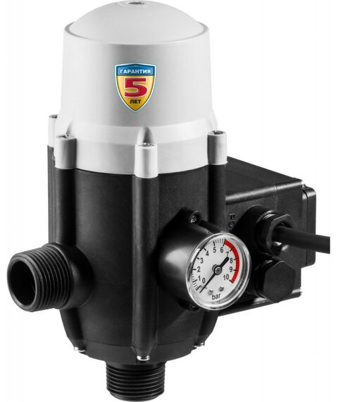 Насосы и насосные станции: Блок автоматики Зубр ЗБА давления срабатывания 1.5 Атм фотографии