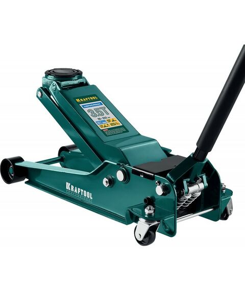 Домкраты: Подкатной домкрат универсальный для СТО KRAFTOOL UNIVERSAL 3.5т 95-552мм [43454-3.5] фотографии