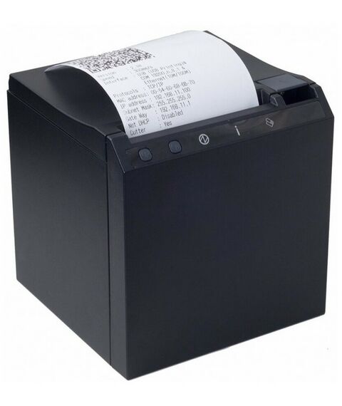 Принтеры чеков: Чековый принтер АТОЛ Jett USB-LAN, черный [50040] фотографии