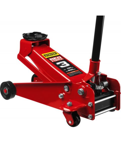 Домкраты: Подкатной домкрат STAYER RED FORCE F-30 3т 130-500 мм с высоким подъемом для СТО [43150-3] фотографии