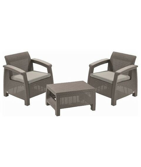 Садовая мебель: Набор садовой мебели Keter Corfu II Weekend Set [17197786С] фотографии