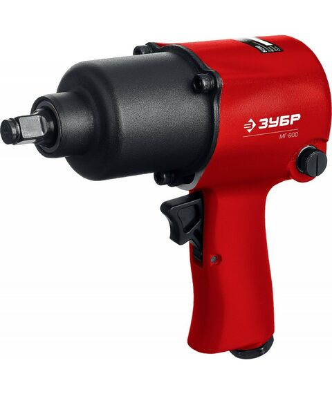Пневмогайковерты: Ударный пневматический гайковерт Зубр МГ-600 1/2", 600 Нм [64280] фотографии