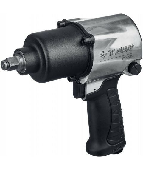 Пневмогайковерты: Ударный пневматический гайковерт Зубр ПГ-720 1/2", 720 Нм [64260] фотографии
