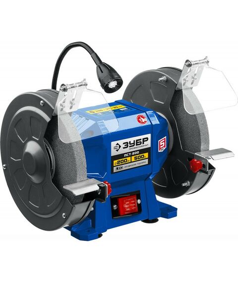 Точильные станки: Профессиональный заточной станок Зубр ПСТ-200 d200 мм, 500 Вт фотографии