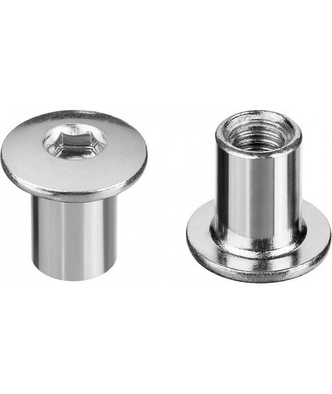 Мебельный крепеж: Гайка Эриксона с полукруглой головкой Зубр M6x12мм 5 кг (730 шт), оцинкованная, шест. 4мм, [303760-4] фотографии