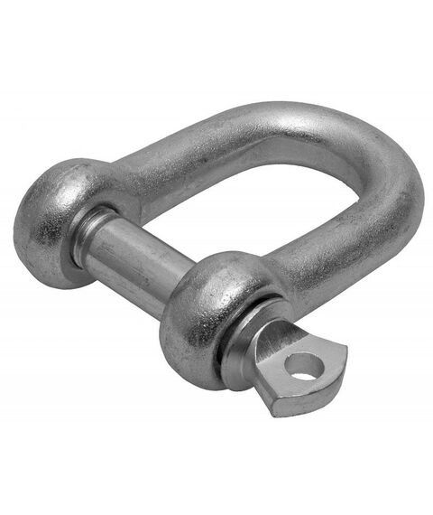 Такелажный крепеж: Скоба такелажная Зубр Профессионал 5мм, 75 шт тип прямой, оцинкованная [4-304515-05] фотографии