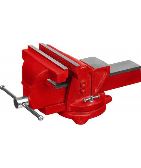 Тиски, струбцины, наковальни, верстаки: Слесарные тиски MIRAX 200 мм [32471-20] фотографии