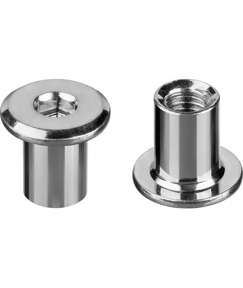 Мебельный крепеж: Гайка Эриксона с плоской головкой Зубр M6x12мм 5 кг (755 шт), оцинкованная, шест. 4мм [303770-4] фотографии