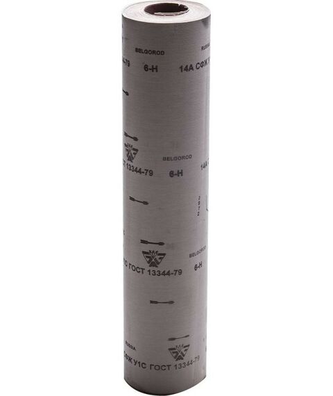 Шлифовка, зачистка: Рулон шлифовальный БАЗ 14А 6-H (P180) 800 мм, на тканевой основе, водостойкий, 30 м [3550-006_z01] фотографии