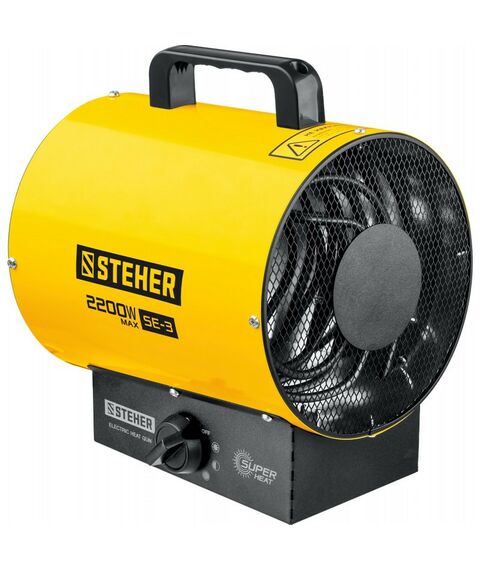Тепловые пушки: Электрическая тепловая пушка STEHER SE-3 2 кВт фотографии