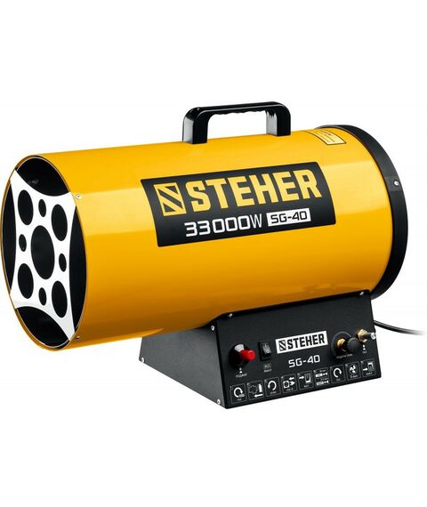 Тепловые пушки: Газовая тепловая пушка STEHER SG-40 33 кВт фотографии