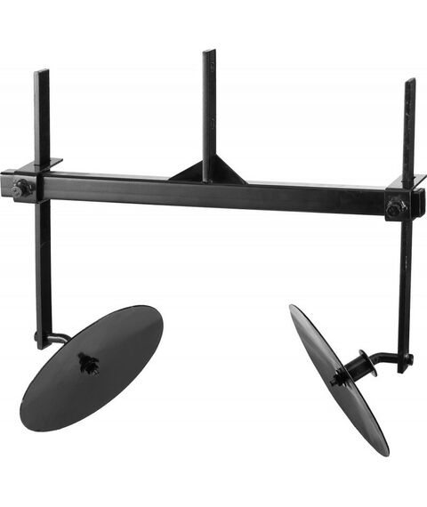 Навесное оборудование для мотоблоков и культиваторов: Окучник дисковый раздвижной для мотоблоков Зубр ОК-3 без сцепки [707101-3] фотографии