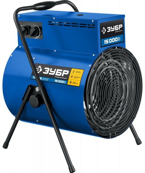 Тепловые пушки: Электрическая тепловая пушка Зубр Профессионал ТП-П15 15 кВт фотографии