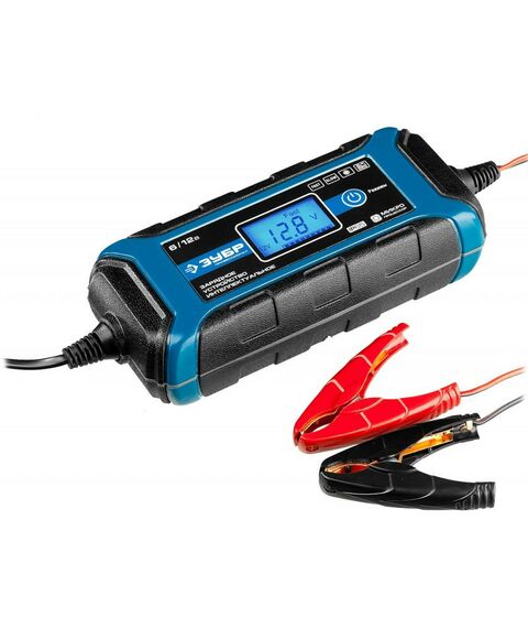 Зарядные и пуско-зарядные устройства: Зарядное устройство Зубр ЗУ-120 6/12 В, 4А [59300] фотографии