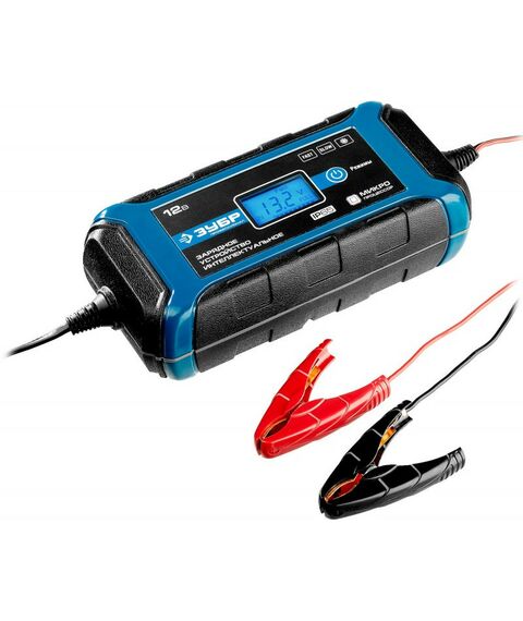 Зарядные и пуско-зарядные устройства: Зарядное устройство Зубр ЗУ-160 12В, 8А [59303] фотографии