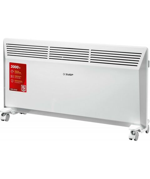 Конвекторы: Электрический конвектор Зубр КЭМ-2000 2 кВт фотографии