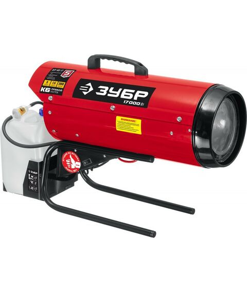 Тепловые пушки: Дизельная тепловая пушка Зубр ДП-К6-17 17 кВт фотографии