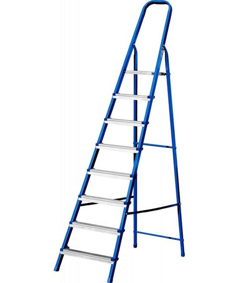 Стремянки и лестницы: Стальная стремянка MIRAX 8 ступеней, 162 см [38800-08] фотографии