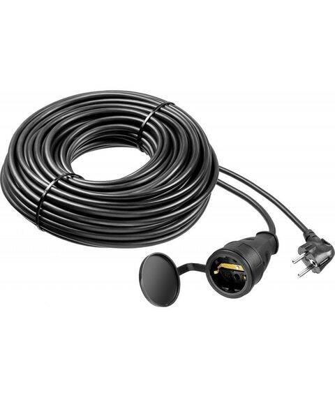 Удлинители электрические: Силовой удлинитель-шнур Зубр Профессионал ПВС 315-Ш ПВС 3х1.5 30 м 3500Вт IP44 [55020-30] фотографии