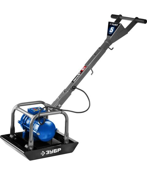 Виброплиты, вибраторы, гибкие валы: Виброплита электрическая Зубр Профессионал ЗВПЭ-5 Г 5 кН фотографии