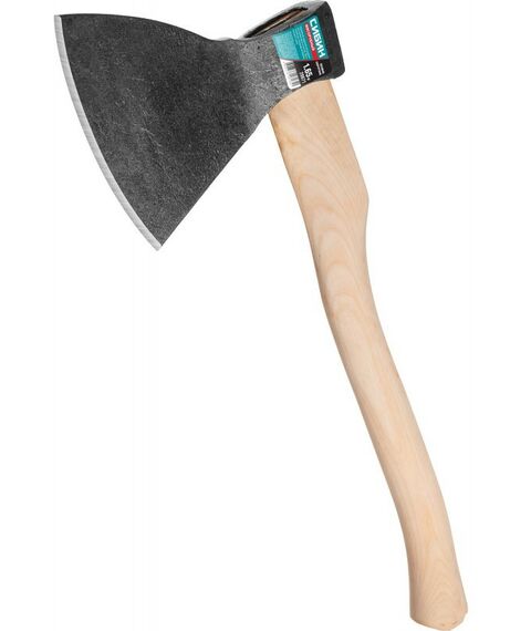 Топоры, колуны: Кованый топор с округлым лезвием СИБИН Мясорубный 1650/2000 г, 570 мм [20671] фотографии