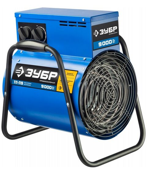 Тепловые пушки: Электрическая тепловая пушка Зубр Профессионал ТП-П9 9 кВт фотографии