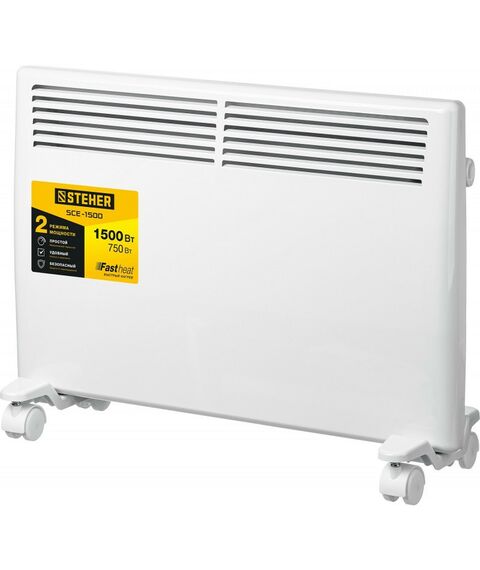 Конвекторы: Электрический конвектор STEHER SCE-1500 1.5 кВт фотографии