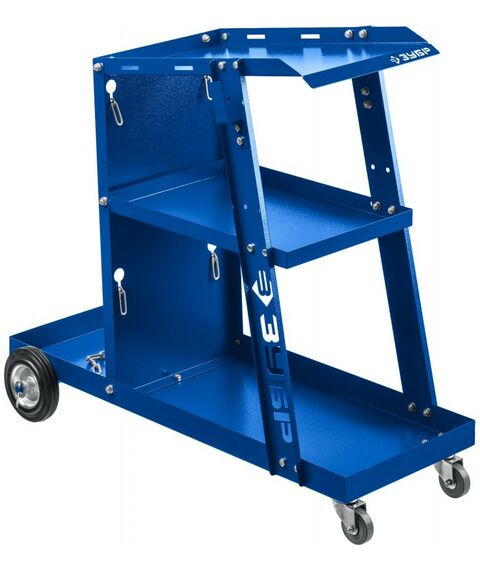 Инструментальные тележки: Тележка для сварочных аппаратов Зубр Профессионал 38915 универсальная фотографии