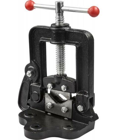 Тиски, струбцины, наковальни, верстаки: Трубные откидные тиски STAYER 3.5" [3262-2] фотографии