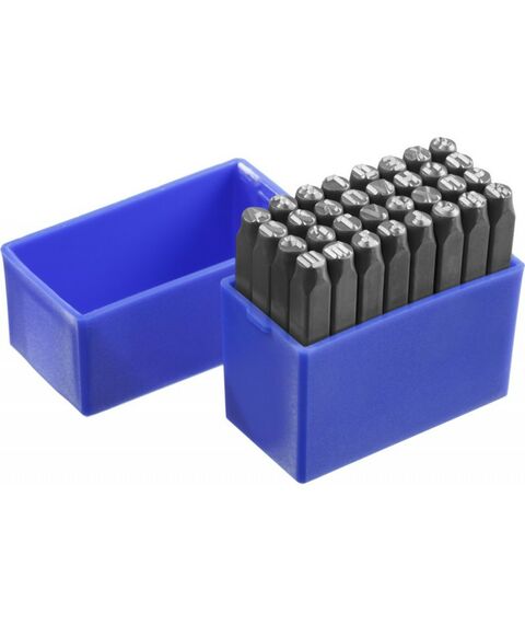 Столярно-слесарный инструмент: Клейма буквенные Зубр 21503-05_z01 кириллица, шрифт 5мм фотографии