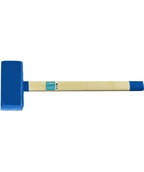 Кувалды: Кувалда с деревянной удлинённой рукояткой СИБИН 12 кг [20133-12] фотографии