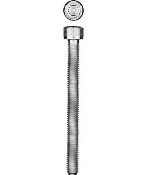 Метрический крепеж: Винт Зубр М8x70 мм DIN 912, 5 кг (160 шт.), кл. пр. 8.8, оцинкованный [30318-08-070] фотографии