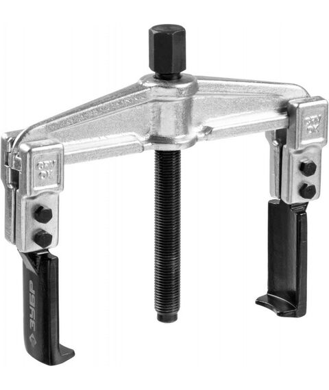 Демонтажный инструмент: Съемник раздвижной 2-захватный с тонкими захватами Зубр Профессионал 100 мм [43313-170-100] фотографии