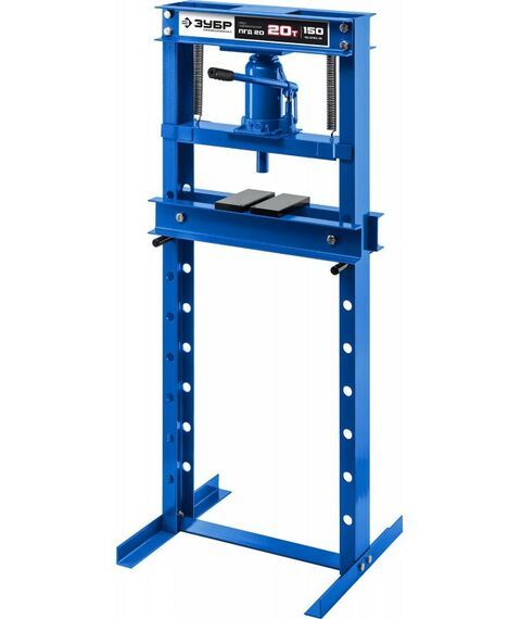 Прессы, растяжки, обратные молотки: Пресс гидравлический с домкратом и возвратными пружинами Зубр Профессионал ПГД-20 20т [43070-20] фотографии