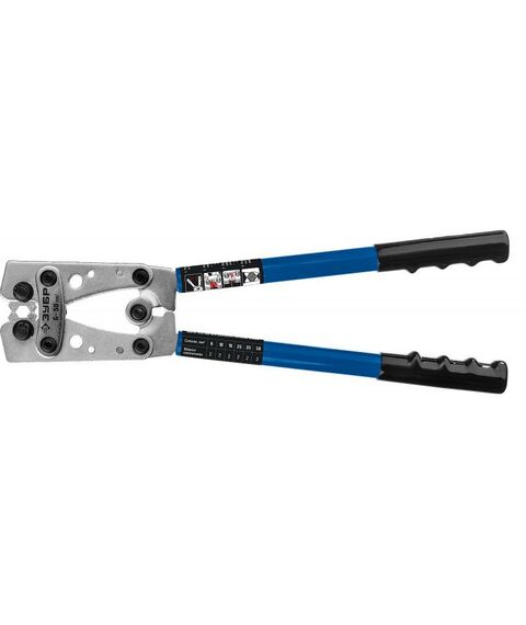 Электромонтажный инструмент: Пресс-клещи Зубр Профессионал ПКГ-50 усиленные гексагональные 6 - 50 мм.кв [45453] фотографии