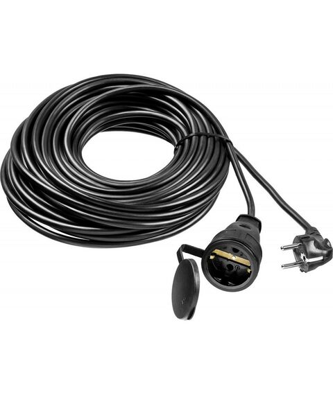 Удлинители электрические: Силовой удлинитель-шнур Зубр Профессионал ПВС 315-Ш ПВС 3х1.5 20 м 3500Вт IP44 [55020-20] фотографии