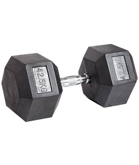 Гантели:  Гантель гексагональная обрезиненная PROFI-FIT 42,5 кг фотографии