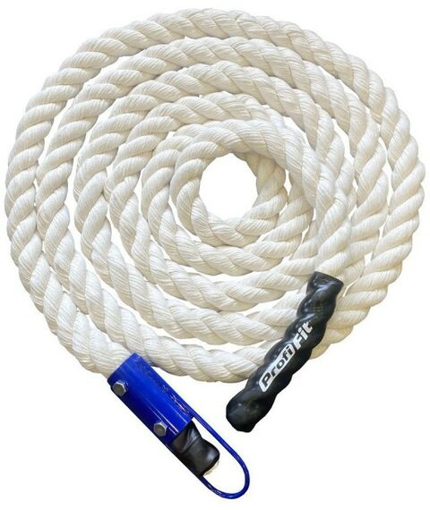Оборудование для спортивных залов:  Канат для лазания (хб) D30 мм, 7 м PROFI-FIT фотографии