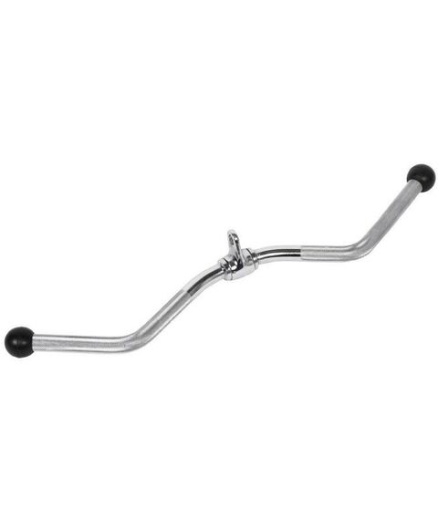 Аксессуары для тренажеров:  Рукоятка для тяги за голову изогнутая с ограничителями PROFI-FIT RT-015 фотографии