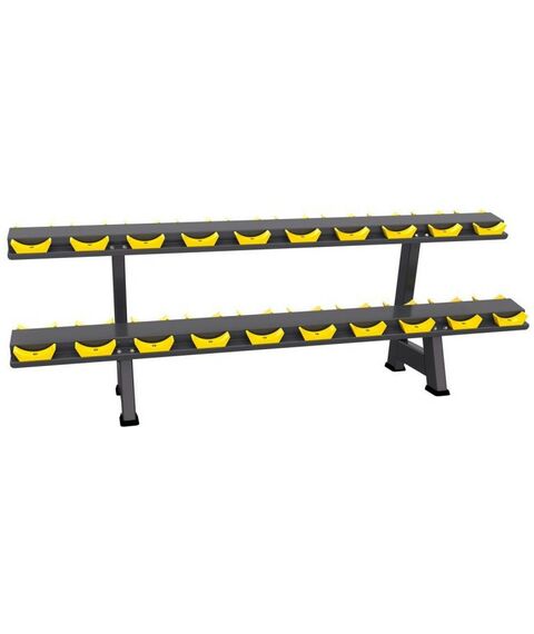Системы хранения:  Стойка для гантелей (Dumbell Rack) PROFI-FIT A-3077 фотографии