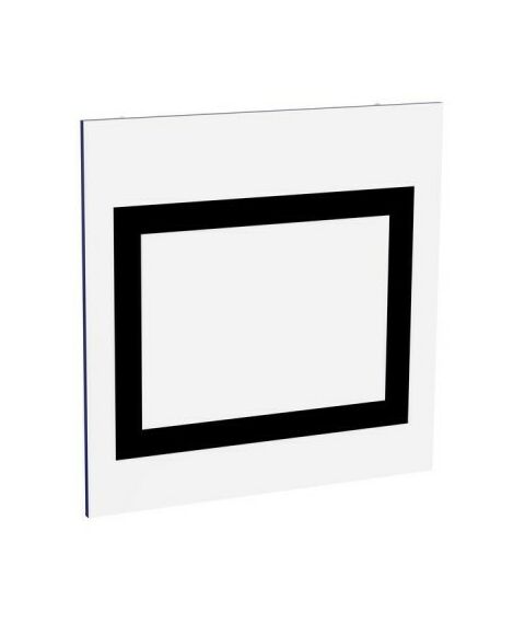 Баскетбол:  Щит баскетбольный навесной на шведскую стенку (фанера) 700х700 мм фотографии