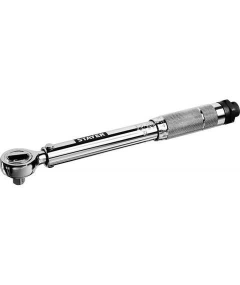 Ключи динамометрические: Ключ динамометрический STAYER Professional 3/8" 14 - 112 Нм [64064-110] фотографии