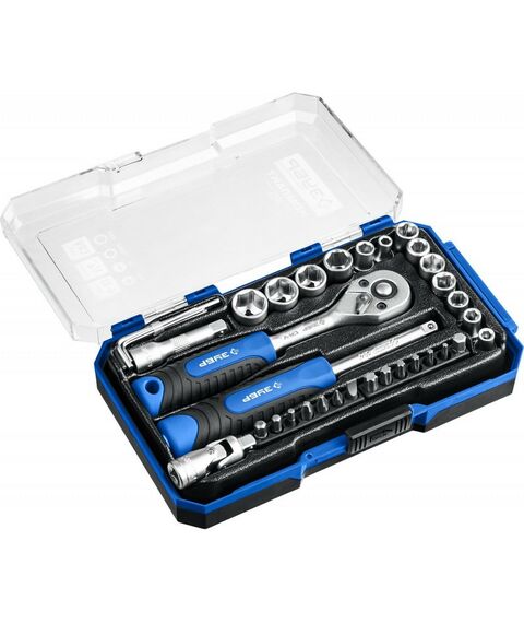 Наборы инструментов и ключи: Универсальный набор инструмента Зубр Профессионал Компакт-35 35 предметов [27642-H35_z01] фотографии