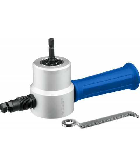 Ножницы по металлу: Насадка-ножницы Зубр СВЕРЧОК для реза листового металла, на карточке [23293] фотографии